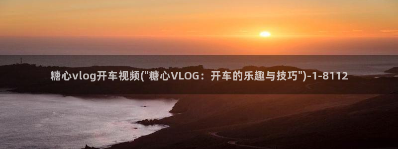 糖心vlog广告