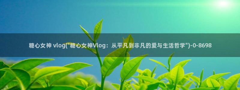 糖心vlog兔视频在线