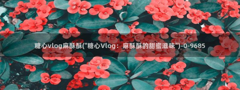  .糖心vlog：糖心vlog麻酥酥(\
